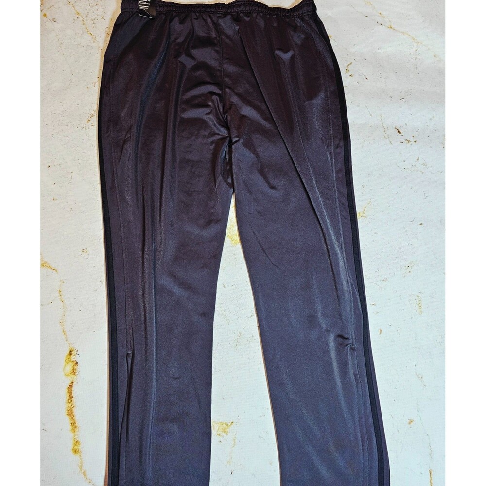 NWT Adidas Men's Trico 3 Stripes Zip Athletic Pants Dark Gray Size 2XL Zip Ankle - Picture 7 of 7